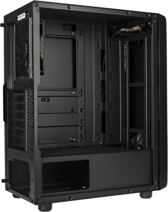 Zalman S4, schwarz, Acrylfenster