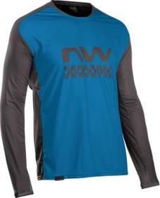 Northwave Edge Trikot langarm blau (Herren)