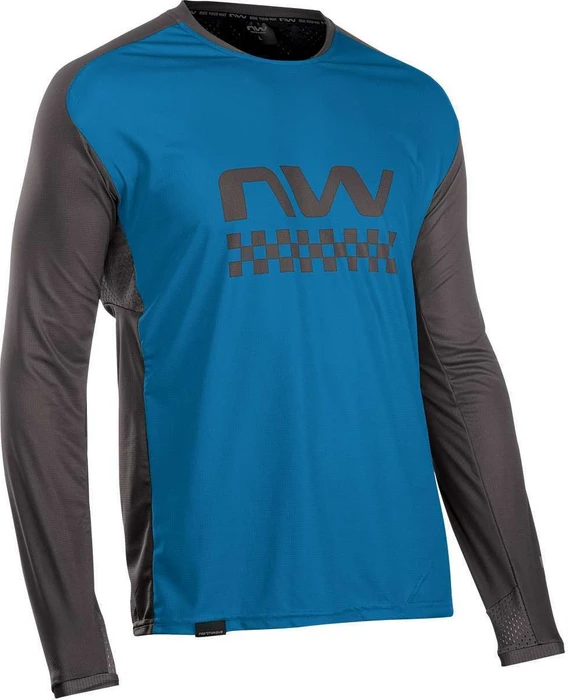 Northwave Edge Trikot langarm blau (Herren)