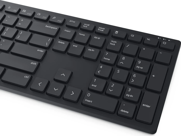 Dell KM5221W Pro Wireless Keyboard and Mouse, schwarz, USB, DE