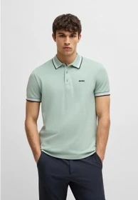 Hugo Boss Paddy Poloshirt kurzarm light green (Herren)