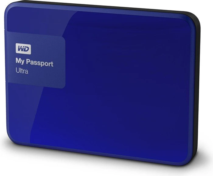 Western Digital WD My Passport Ultra Metal Edition blau 1TB, USB 3.0 Micro-B