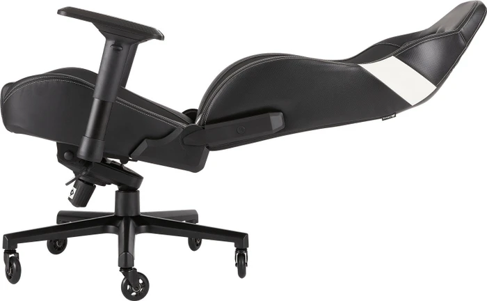 Corsair T2 Road Warrior Gamingstuhl, schwarz/weiß