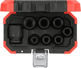 Gedore red R63003008 Steckschlüsselsatz inkl. Werkzeugbox, 8-tlg.