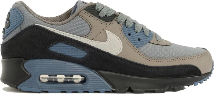 Nike Air Max 90 smoke grey/diffused blue/cave stone/light smoke grey (Herren)