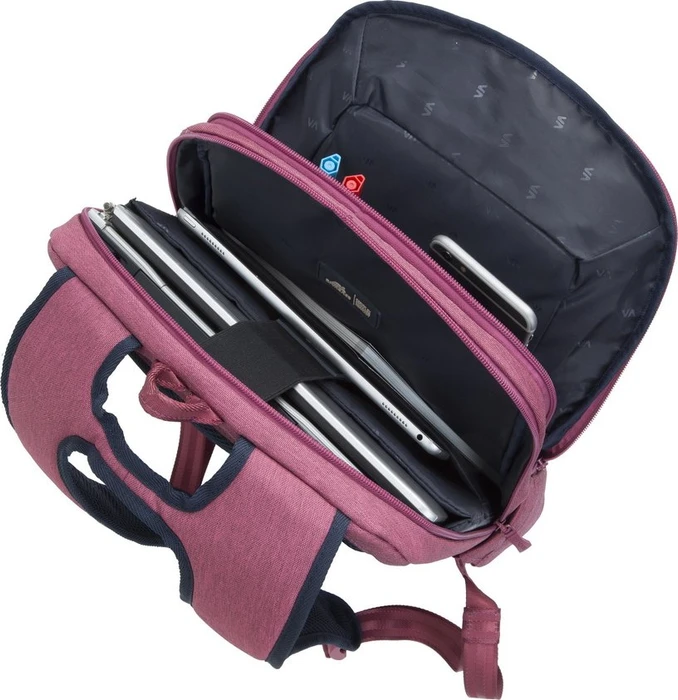 RivaCase 7760 Suzuka ECO 15.6" Notebook Rucksack, rot