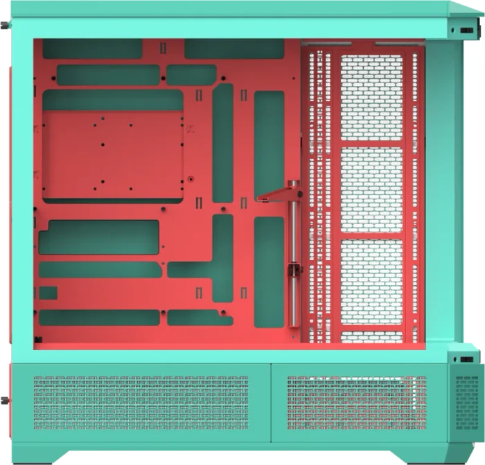 Thermaltake View 600 TG ARGB Mint Strawberry, türkis, Glasfenster