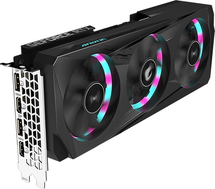 GIGABYTE AORUS GeForce RTX 3060 Ti Elite 8G (Rev. 2.0) (LHR), 8GB GDDR6, 2x HDMI, 2x DP