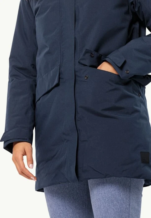 Jack Wolfskin Tempelhof Funktionsmantel night blue (Damen)
