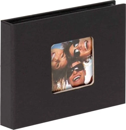 Walther Design Mini-Einsteck-Fotoalbum Fun 12x17 schwarz