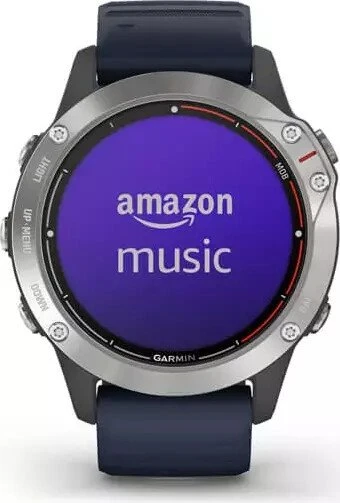 Garmin quatix 6 grau/blau