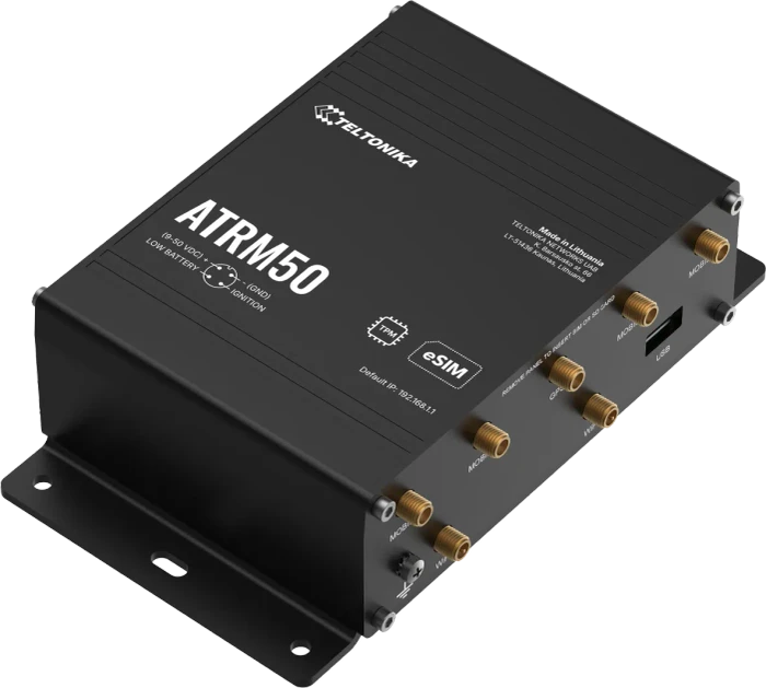 Teltonika ATRM50, Automotive Router, for Transportation, 5G