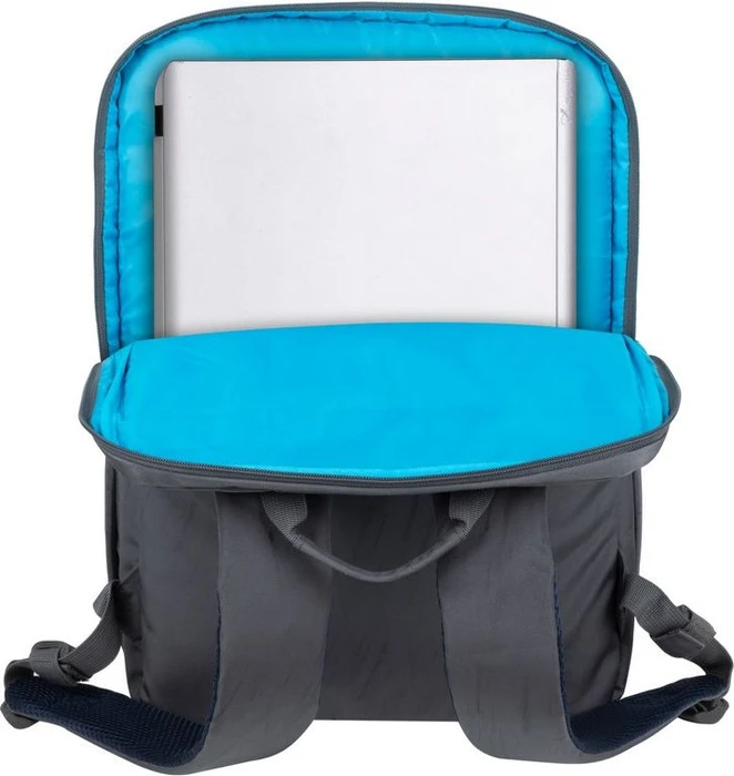 RivaCase Alpendorf 7569 ECO Laptop Rucksack 17.3", grau