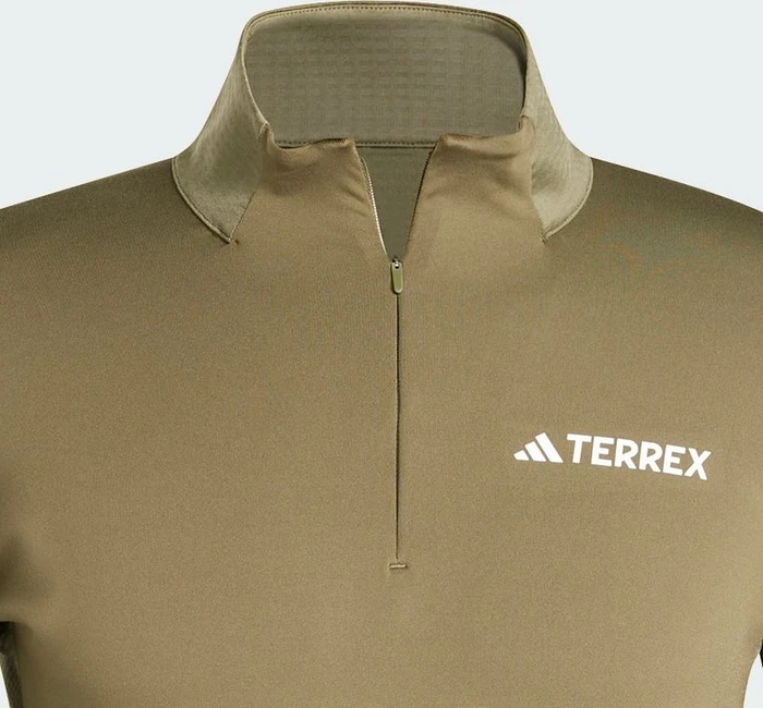 adidas Terrex Xperior Funktionsshirt langarm olive strata (Herren)