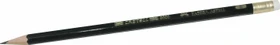 Faber-Castell Castell 9000 mit Radierer Bleistift B graphit, grün, 12er-Pack