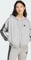 adidas Essentials 3-Streifen French Terry Hoodie medium grey heather/black (Damen) Vorschaubild