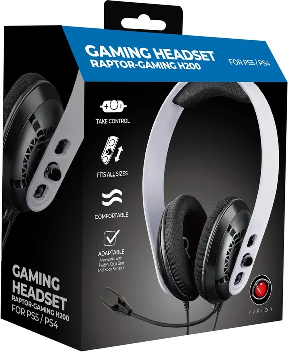 Raptor Gaming H200 weiß/schwarz