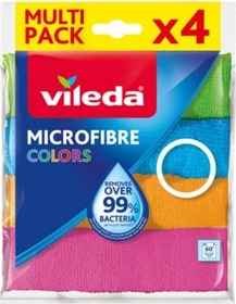 Vileda Colors Mikrofasertuch, 4 Stück