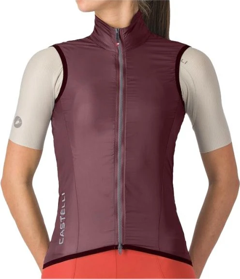 Castelli Aria 2 Fahrradweste deep bordeaux (Damen)