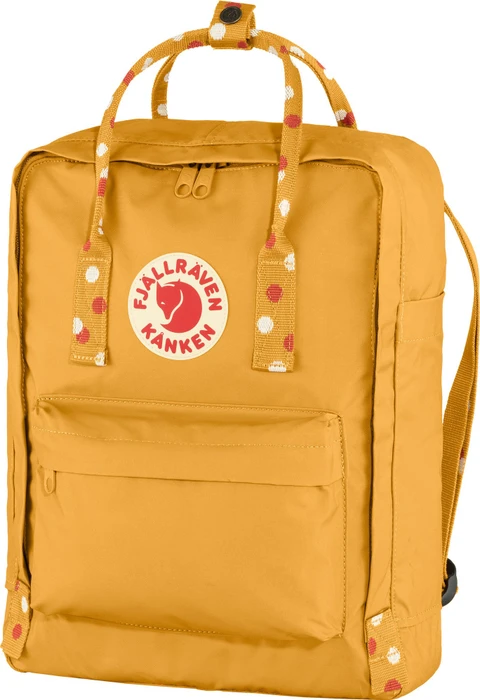 Fjällräven Kanken ochre/confetti pattern