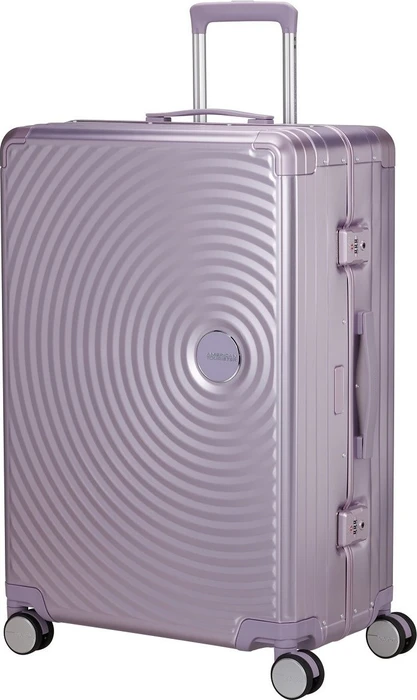 American Tourister Soundbox Spinner Alu L stormy lilac
