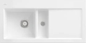 Villeroy & Boch Subway 60 Einbau Becken links snow white