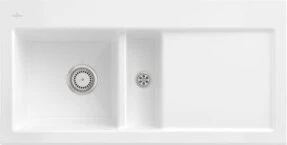 Villeroy & Boch Subway 60 Einbau Becken links snow white