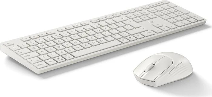 HP 490C Dual-Mode Keyboard and Mouse Combo, weiß, USB/Bluetooth, DE
