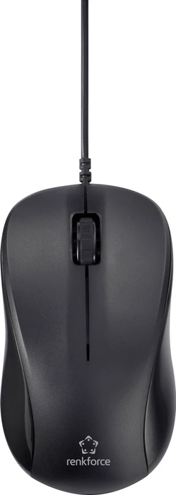 Renkforce RF-WEM-110 Optische Maus schwarz, USB