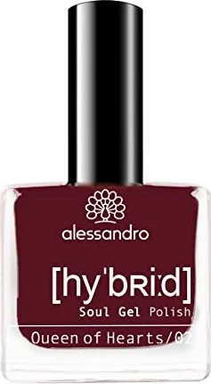 Alessandro Hybrid Soul Gel Nagellack queen of hearts, 8ml