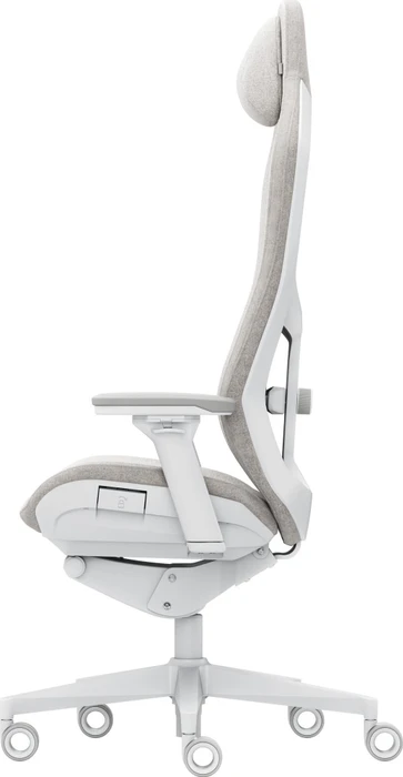 Fractal Design Refine 2 Fabric Light Stoff Gamingstuhl, hellgrau/weiß