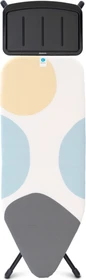 Brabantia Typ C Bügeltisch für Dampfbügelstation spring bubbles