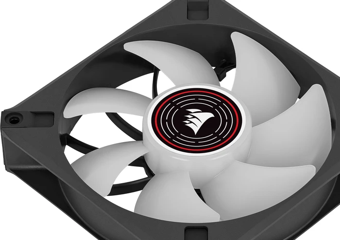 Corsair ML Series ML120 LED Elite Red, schwarz, 120mm