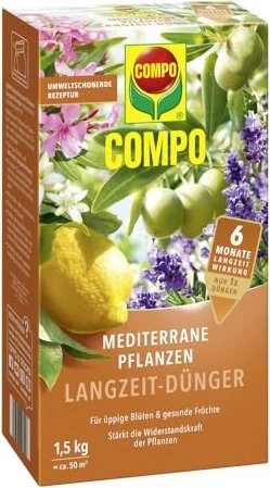 Compo Mediterraner Pflanzen-Langzeitdünger, 1.5kg
