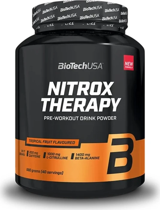 BioTech USA Nitrox Therapy Pre Workout 680g