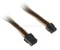 BitFenix Alchemy 8-Pin PCIe Verlängerung 45cm, sleeved gold/schwarz Vorschaubild