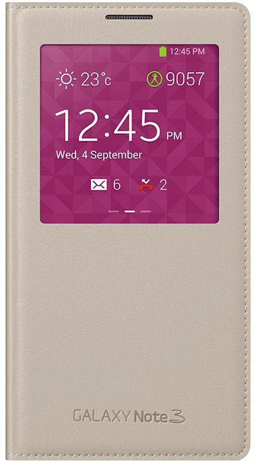 Samsung S-View Cover für Galaxy Note 3 beige
