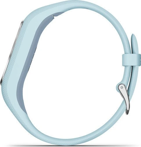 Garmin vivosmart 4 S/M Aktivitäts-Tracker silver/azure blue