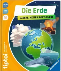 Ravensburger tiptoi Buch: Die Erde: Ozeane, Wetter und Vulkane