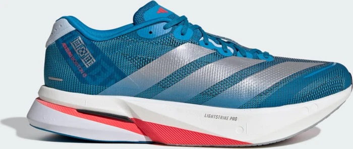 adidas Adizero Boston 13 solar blue/silver metallic/dark solar blue (Herren)