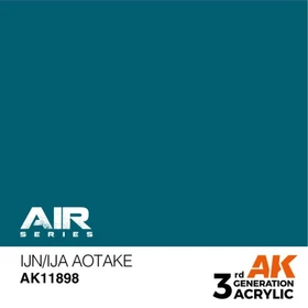 AK-Interactive 3rd Gen Acrylic Colors Air Series IJN/IJA aotake, 17ml
