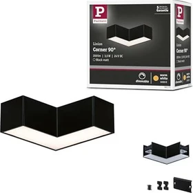 Paulmann Lichtkanal 90° Ecke LED Deckenleuchte 3.5W schwarz