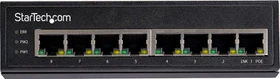 StarTech Industrial Desktop Gigabit Switch, 8x RJ-45, 180W PoE+ (IESC1G80UP)