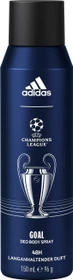 adidas Champions League GOAL Deodorant Body Spray, 150ml
