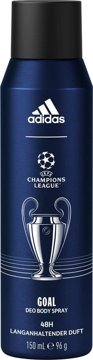 adidas Champions League GOAL Deodorant Body Spray, 150ml