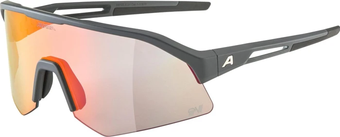 Alpina Sonic HR QV midnight grey matt/quattro varioflex mirror rainbow