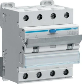 Hager Fehlerstrom-Leitungsschutzschalter 4P 6kA C-16A 30mA Typ A