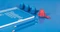Brunnen Student Colour Code Collegeblock, A4, Lineatur 28, azur, 80 Blatt Vorschaubild