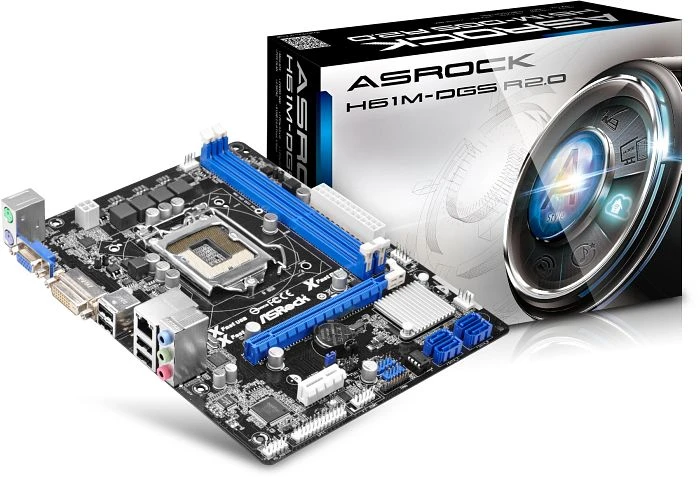 ASRock H61M-DGS R2.0 (Intel 1155)