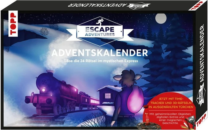 frechverlag Adventskalender Escape Adventures - Der mystische Express